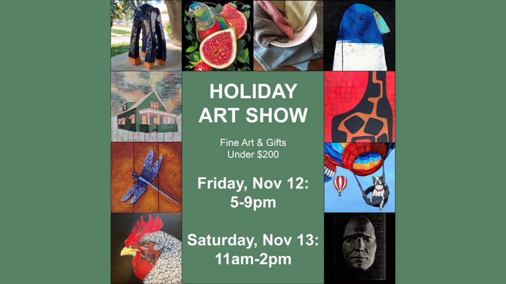 Holiday Art Show 2021 at Split Gallery in Omaha, NE